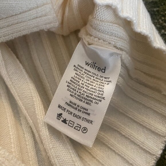 Wilfred Knit Canto One Shoulder Top - Wool & Cotton - Picture 5 of 5